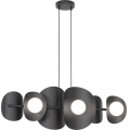 Lámpara colgante con cable ELEMENTI 6xG9/8W/230V negra